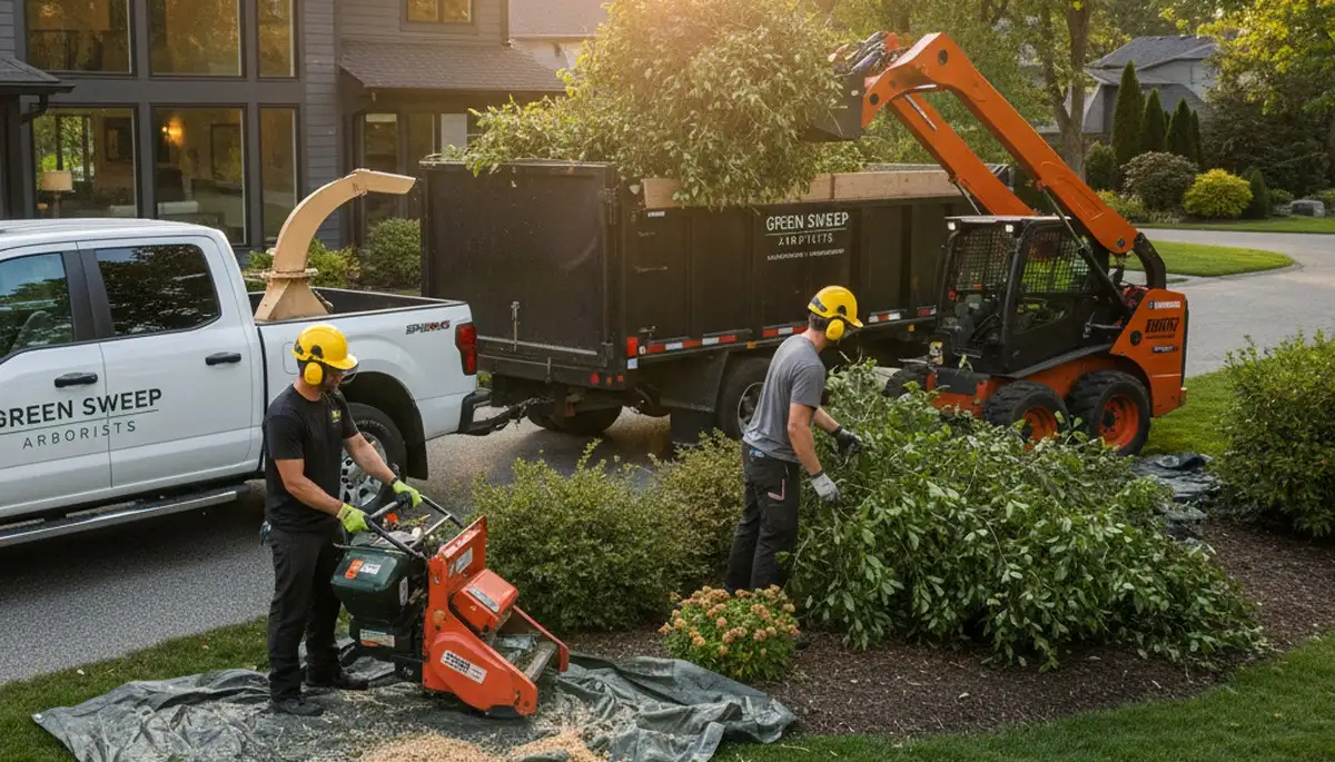 Professional shrub removal service in Boca Raton FL restoring clean, healthy residential landscapes